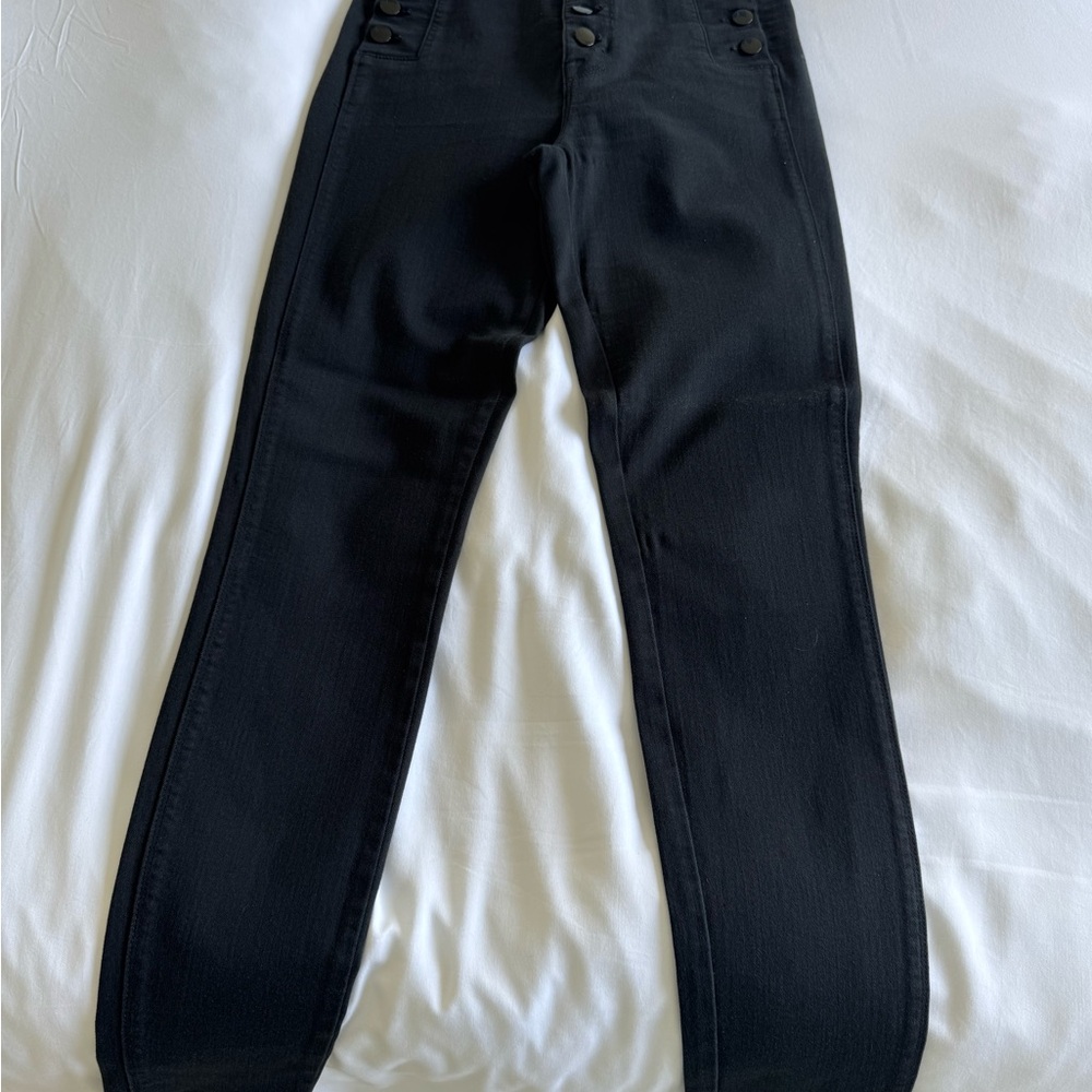 J Brand Black High Rise Jeans